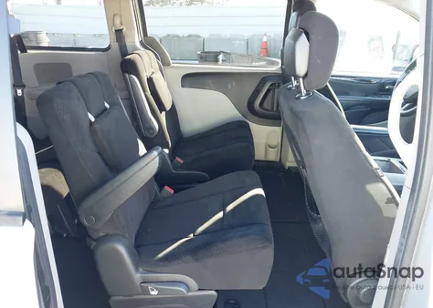 2012 Dodge Grand Caravan Sxt из США, поврежденный, VIN 2C4RDGCG3CR378921